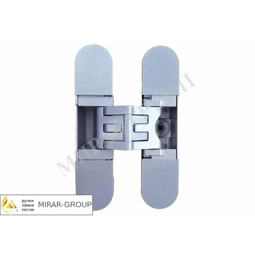 Петля дверная скрытая Koblenz Kubica 2700 DXSX (30/57 кг) матовый хром