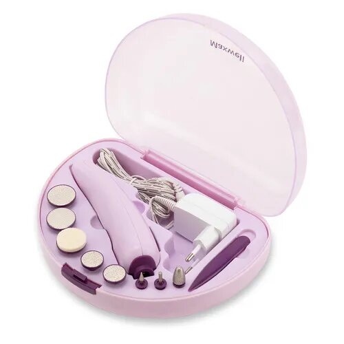 Маникюрный набор Maxwell MW-2601 розовый