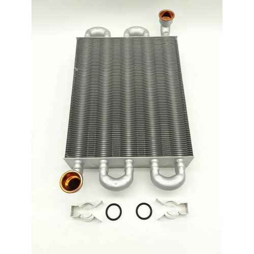 фото Основной теплообменник valmex италия на газовый котел baxi eco nova, eco classic арт. 200024030 (6304131045)