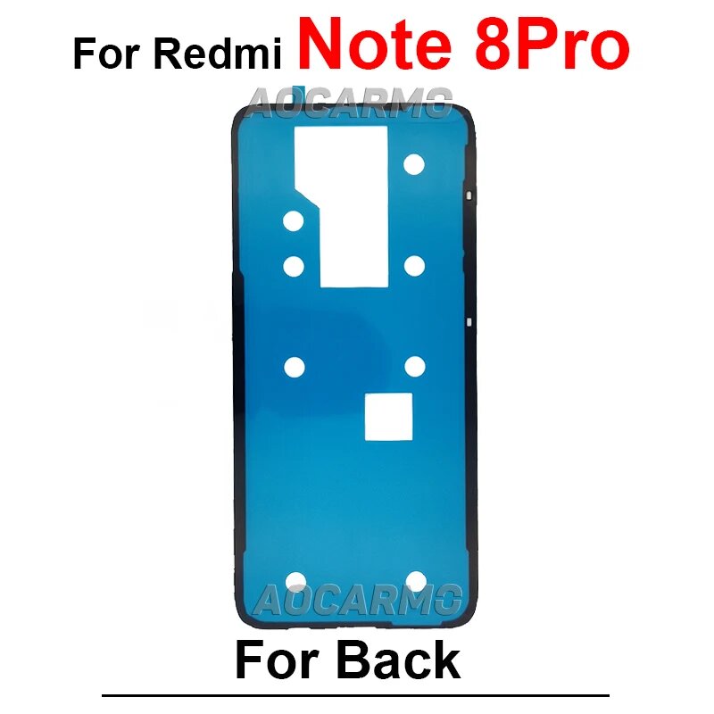 Клейкая лента для Redmi Note 7 8 8T 9 Pro наклейка на заднюю крышку корпуса для Redmi Note 7 8T 9 Pro K30 K40 K50 Pro замена Note 8Pro