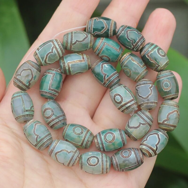 Бусины Дзи из агата, Цвет: 1EYE Foguang