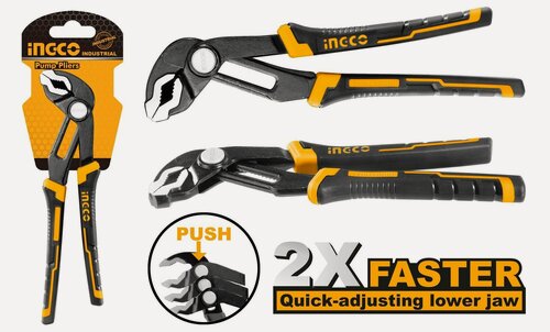 Изображение товара Универсальные переставные клещи INGCO 250мм INDUSTRIAL HPP68258