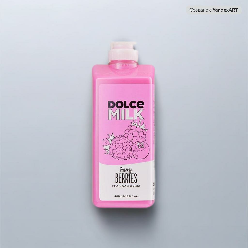 DOLCE MILK Гель для душа «Ягодный бум», 460 мл