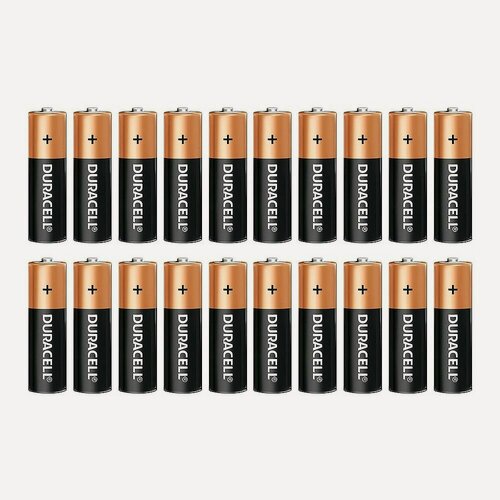 Изображение товара Элемент питания Duracell LR6 Simply AA MN15000 2x10 BL20 (20 шт в упаковке)
