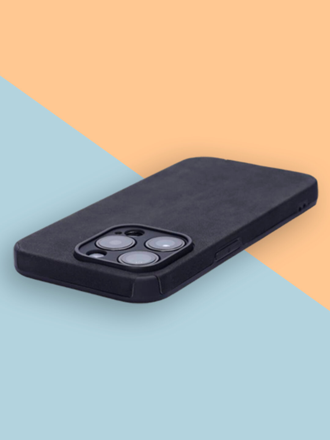 Чехол для iPhone 13 pro, накладка, искусственная замша, soft touch, для 13 pro — фото 1