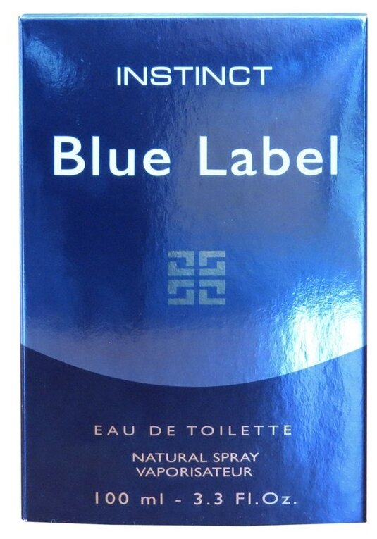 Туалетная вода мужская 100 мл, Instinct Blue Label
