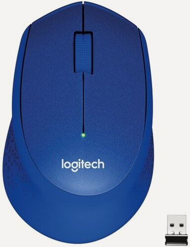 Изображение товара Мышь беспроводная Logitech M330 Silent Plus Blue (910-004925)