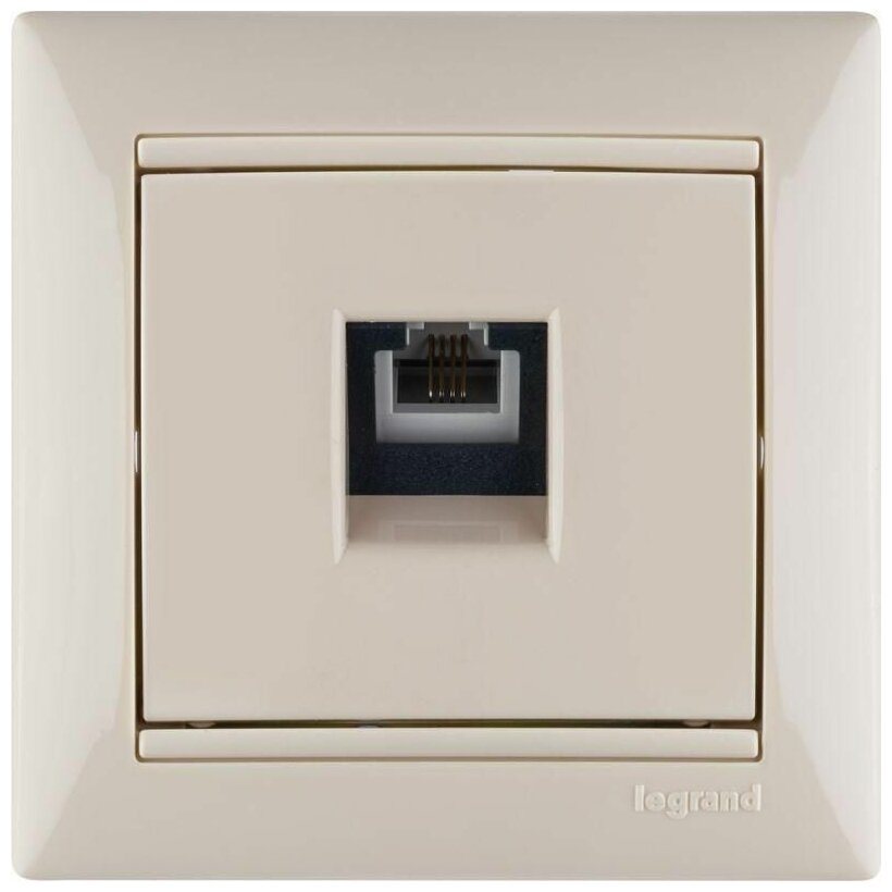 Телефонная розетка Legrand Valena (774338) - фото №3