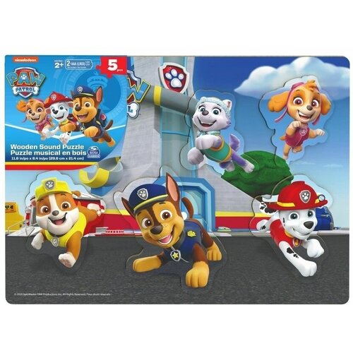 фото Пазл деревянный spin master 6059998 paw patrol