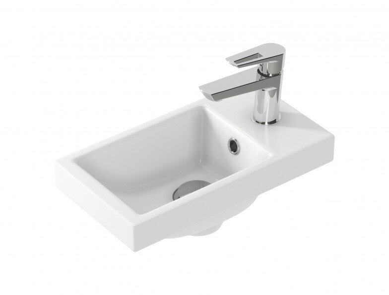 фото Мебельный умывальник Сеrsanit "Como" 40 (белый, прямоугольник), 14,5х40х22 см 57796