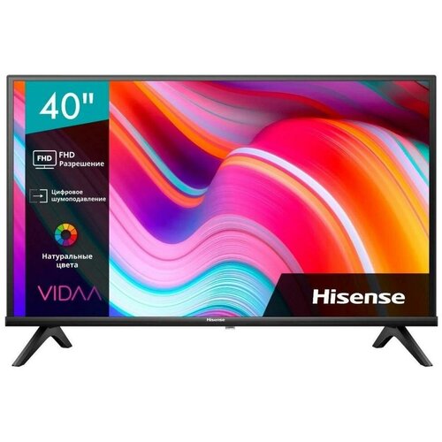 LED-телевизор Hisense 40A4K 40 черный 2341200₽