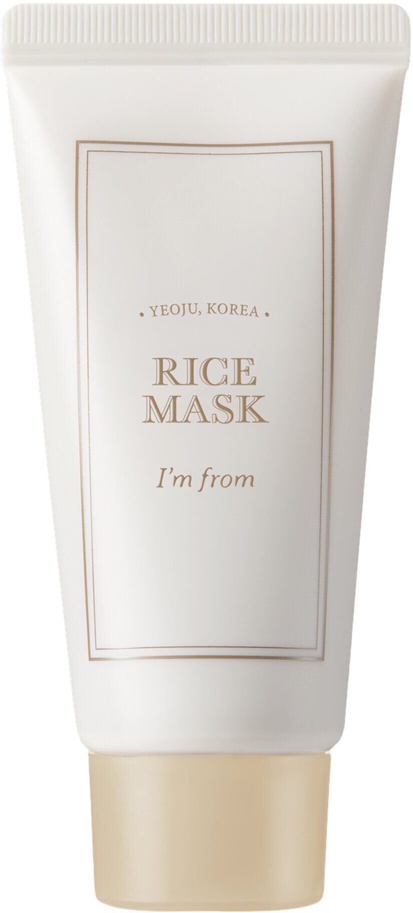 I’m from Смягчающая маска-скраб для лица с рисовыми отрубями Rice Mask в дорожном формате 30 гр