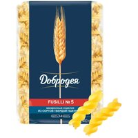 Макароны FUSILLI 10 шт. группа А высший сорт, 400г, Россия.