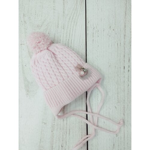 фото Шапка мой ангелок, размер 35-40 см, розовый