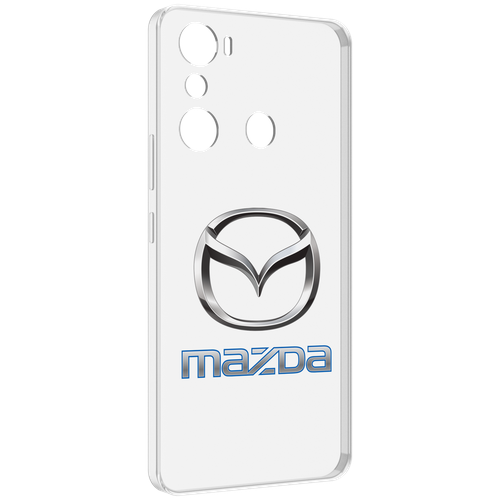 Чехол MyPads mazda-мазда-4 мужской для Infinix Hot 20i задняя-панель-накладка-бампер
