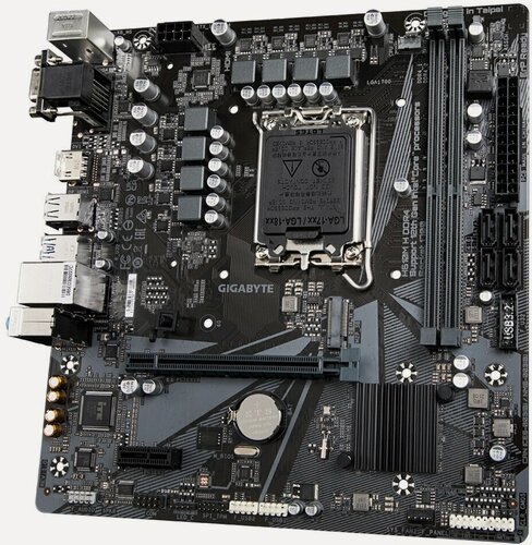 Изображение товара Материнская плата GIGABYTE H610M, microATX, чипсет Intel H610