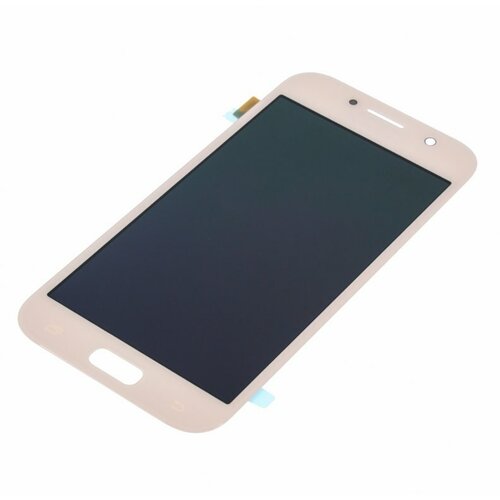 Дисплей для Samsung A520 Galaxy A5 (2017) (в сборе с тачскрином) розовый, AAA