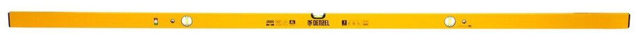 Уровень Denzel 33686, алюминиевый, фрезерованный, 3 глазка, 2000 мм Denzel . - фотография № 2