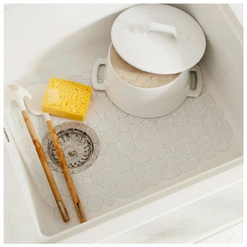 Коврик для раковины 40х30 см.