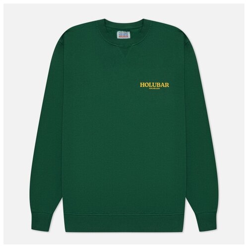 Мужская толстовка Holubar Classic Crew Neck зелёный, Размер XL