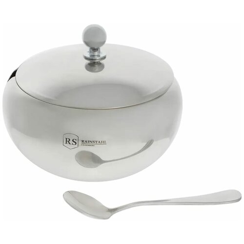 Rainstahl Сахарница с мет кр с ложкой 460мл 8421-46 RSSB 630₽