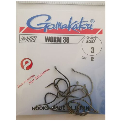 фото Крючок gamakatsu hook worm 39 №3