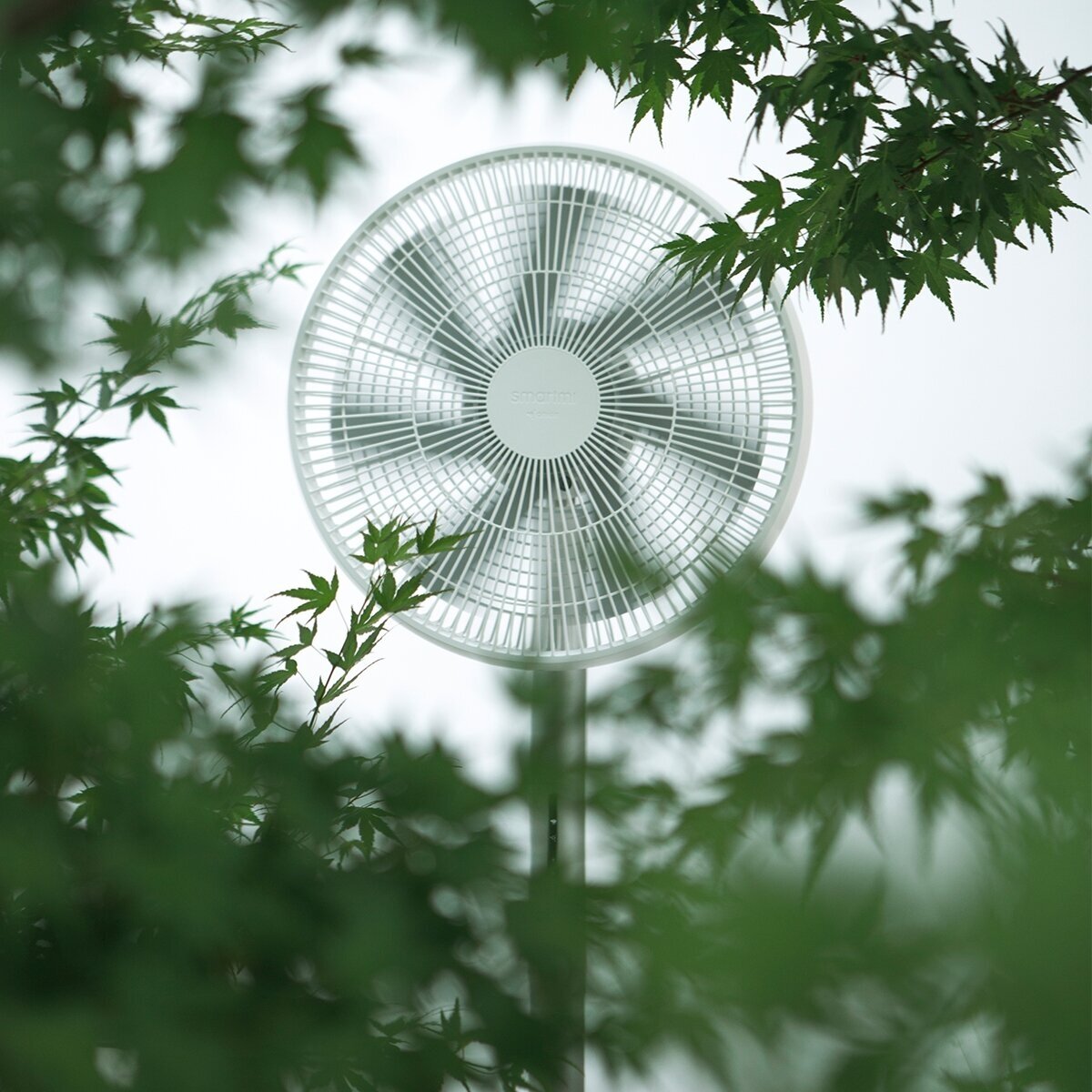вентилятор напольный SMARTMI Standing Fan 3 с аккумулятором белый - фото №14