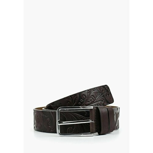 фото Ремень olio rosti, натуральная кожа, длина 120 см., коричневый