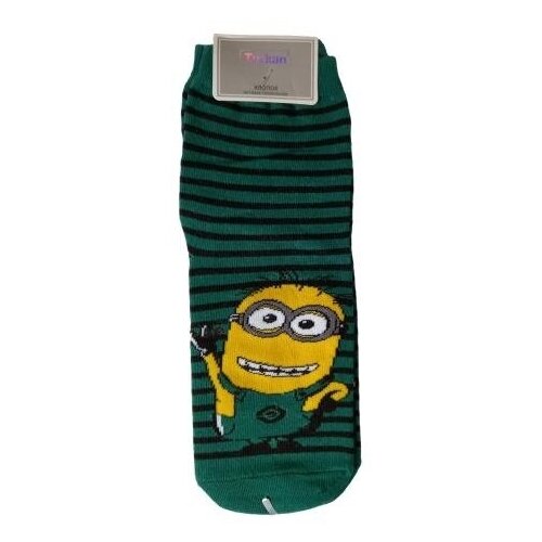 фото Носки turkan, размер 30-35, зеленый