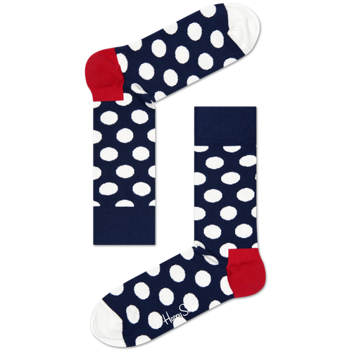 Носки Happy Socks, размер 41-46, белый, синий