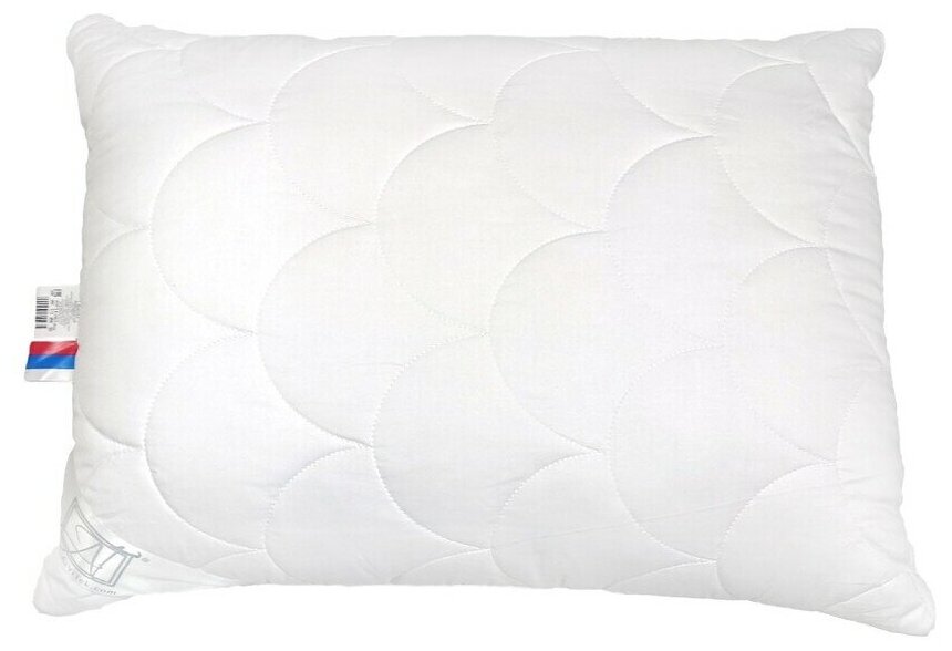 Подушка для сна, средняя жесткость, Бамбуковое волокно, 50x70 см - фотография № 4