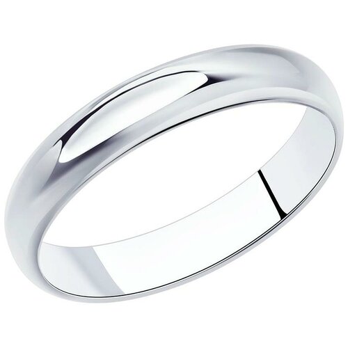 фото Sokolov кольцо из белого золота 110063, размер 21