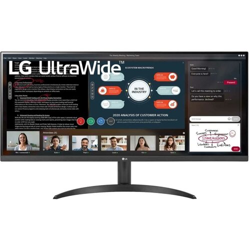 Монитор LG LCD 34WP500-B LG UltraWide 34WP500-B 34 IPS monitor 2560x1080 250cdm2 219 5мс GtG HDMIx2 75Hz 178178 3578000₽