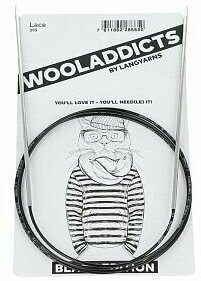 Спицы круговые супергладкие WOOLADDICTS Lace №3, 80 см
