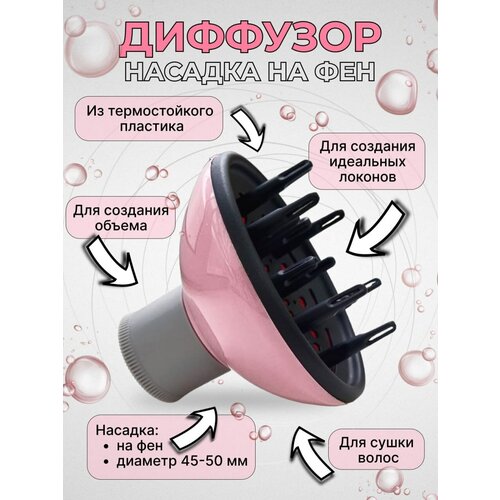 Насадка для фена - диффузор фиолетовая 9748роз 85000₽