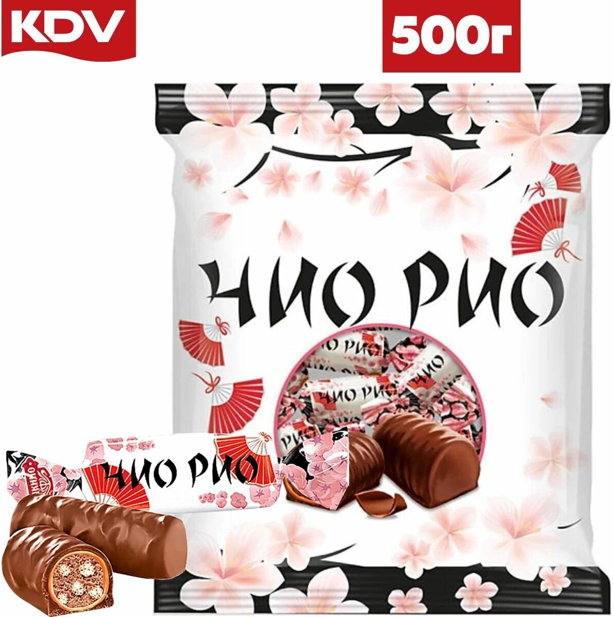 Конфеты ЧИО РИО 500 грамм , КДВ