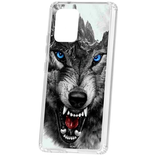 фото Чехол samsung s10 lite kruche print волк кruче