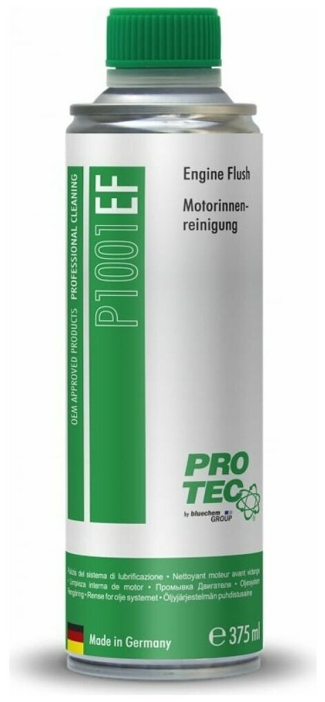 Промывка масляной системы двигателя PRO-TEC Engine Flush P1000-1