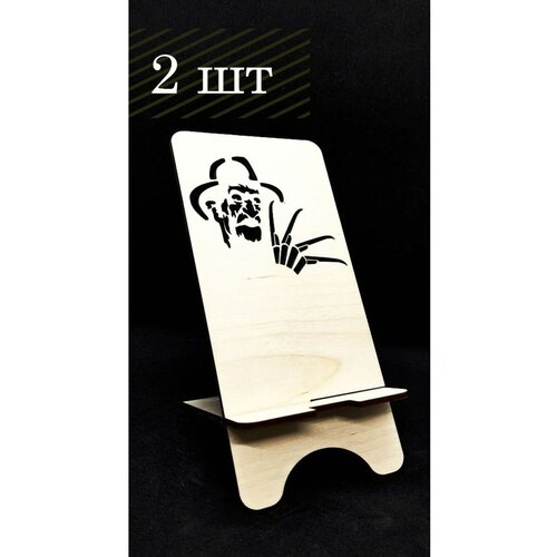 Подставка под телефон из дерева drevorub 