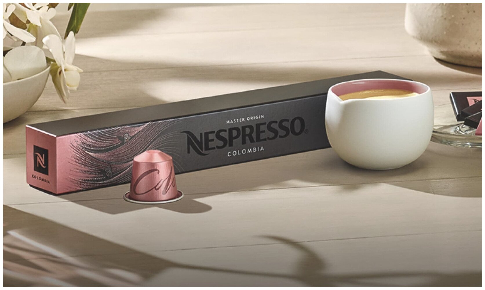 Кофе в капсулах Nespresso Original COLOMBIA, 10 капсул в уп. - фотография № 4