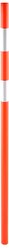 Пластиковая веха с 2-мя с/о лентами высота 1,2м, Оранжевый Протэкт ВП 1,2