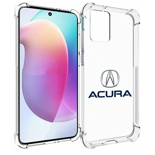 Чехол MyPads acura-акура-2 для Motorola Edge 30 Neo задняя-панель-накладка-бампер чехол mypads acura акура 2 для motorola moto edge x30 задняя панель накладка бампер