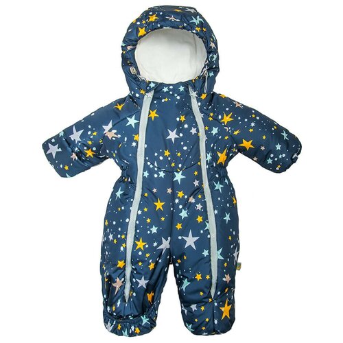 фото Комбинезон сонный гномик орион 2116 размер 68, синий с рисунком