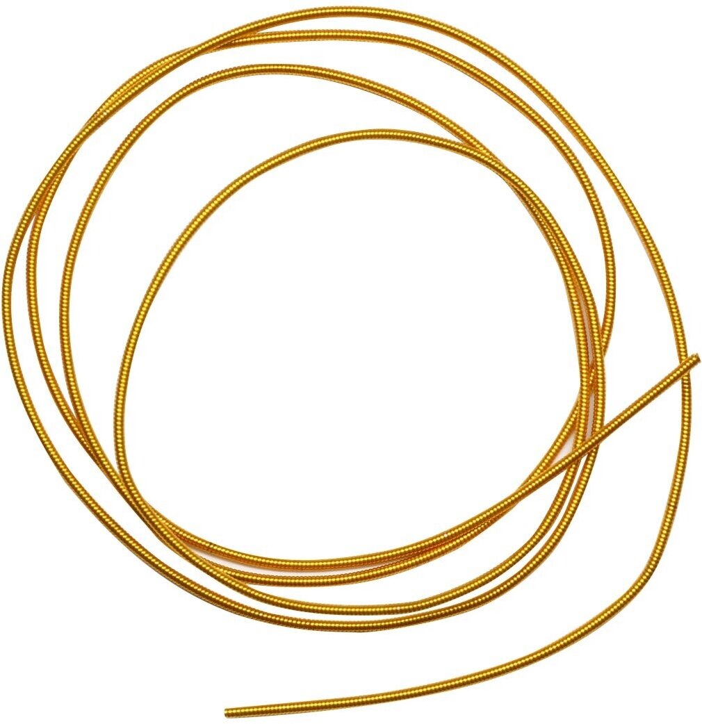 КЖ001НН12 Канитель жесткая, Золото, 1,2 мм, 5 г +/- 0,1 г
