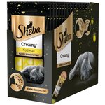 Лакомство для кошек Sheba Крем Creamy с курицей блистер 3 крема х 20 шт - изображение