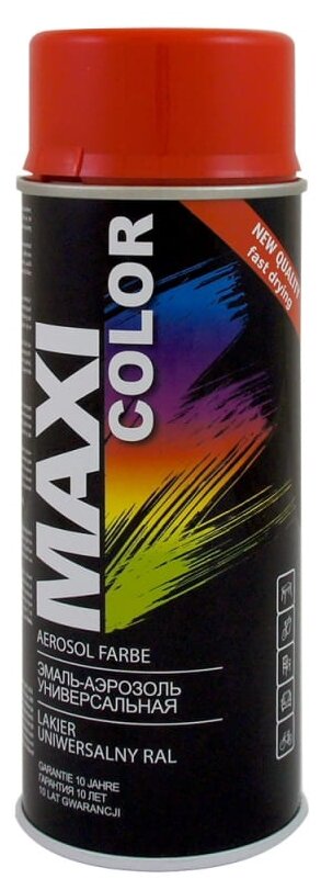 MAXI COLOR 3020MX RAL3020 Эмаь-аэрозоь красная 400м