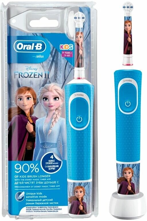 Электрическая зубная щетка Oral-B kids Холодное сердце