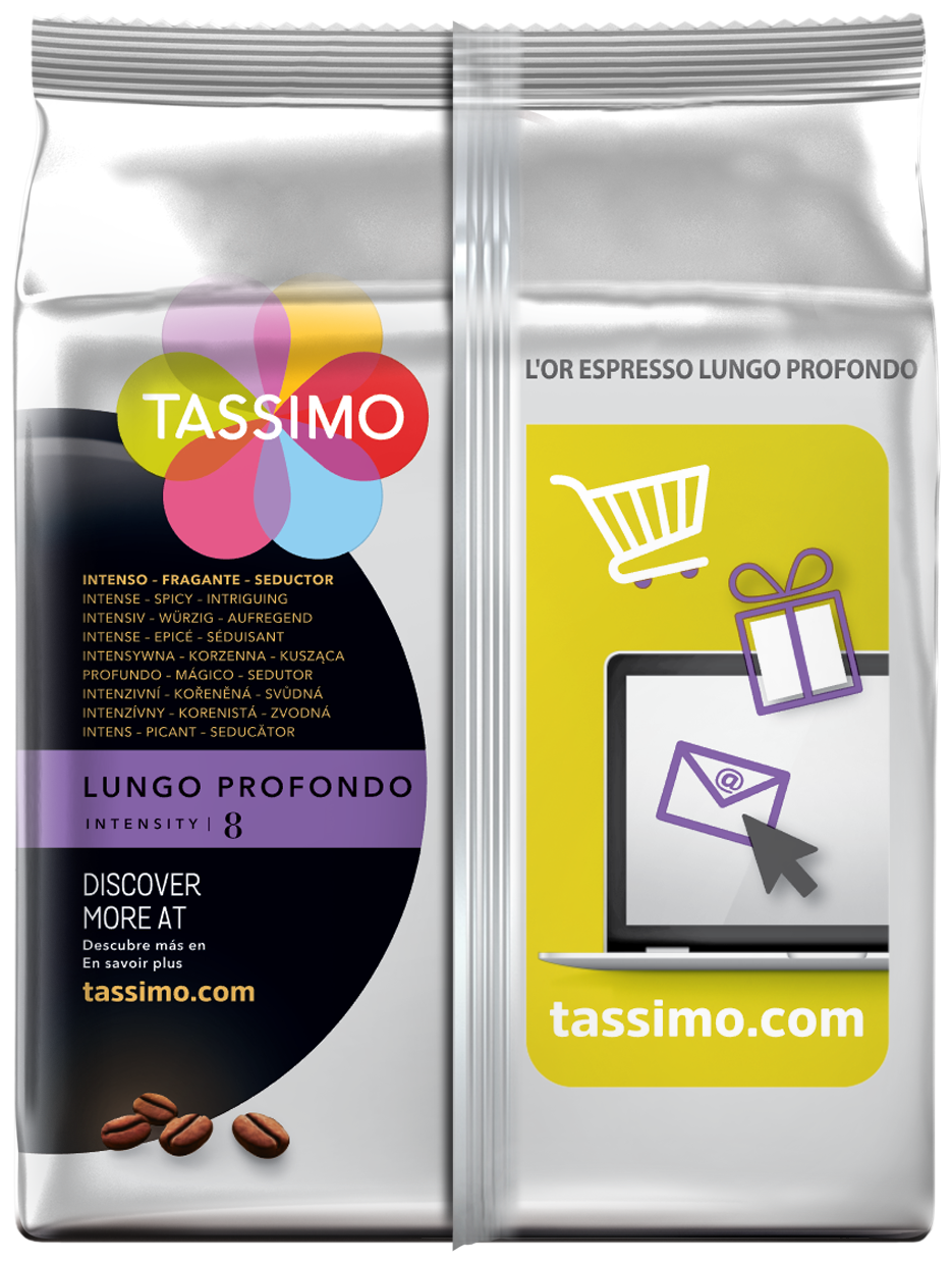 Кофе в капсулах Tassimo L'or Espresso Lungo Profondo, 16 порций - фотография № 2