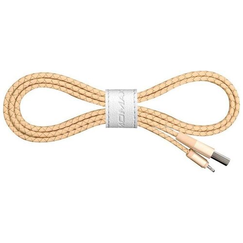 Кабель Momax Elite Link Pro Elite Link Lightning-USB, для Apple с чипом MFi, золотой, 1 м