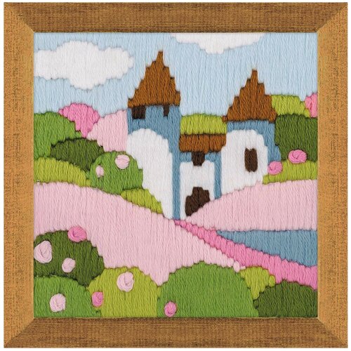 фото Набор для вышивания риолис 1572 розовый сад